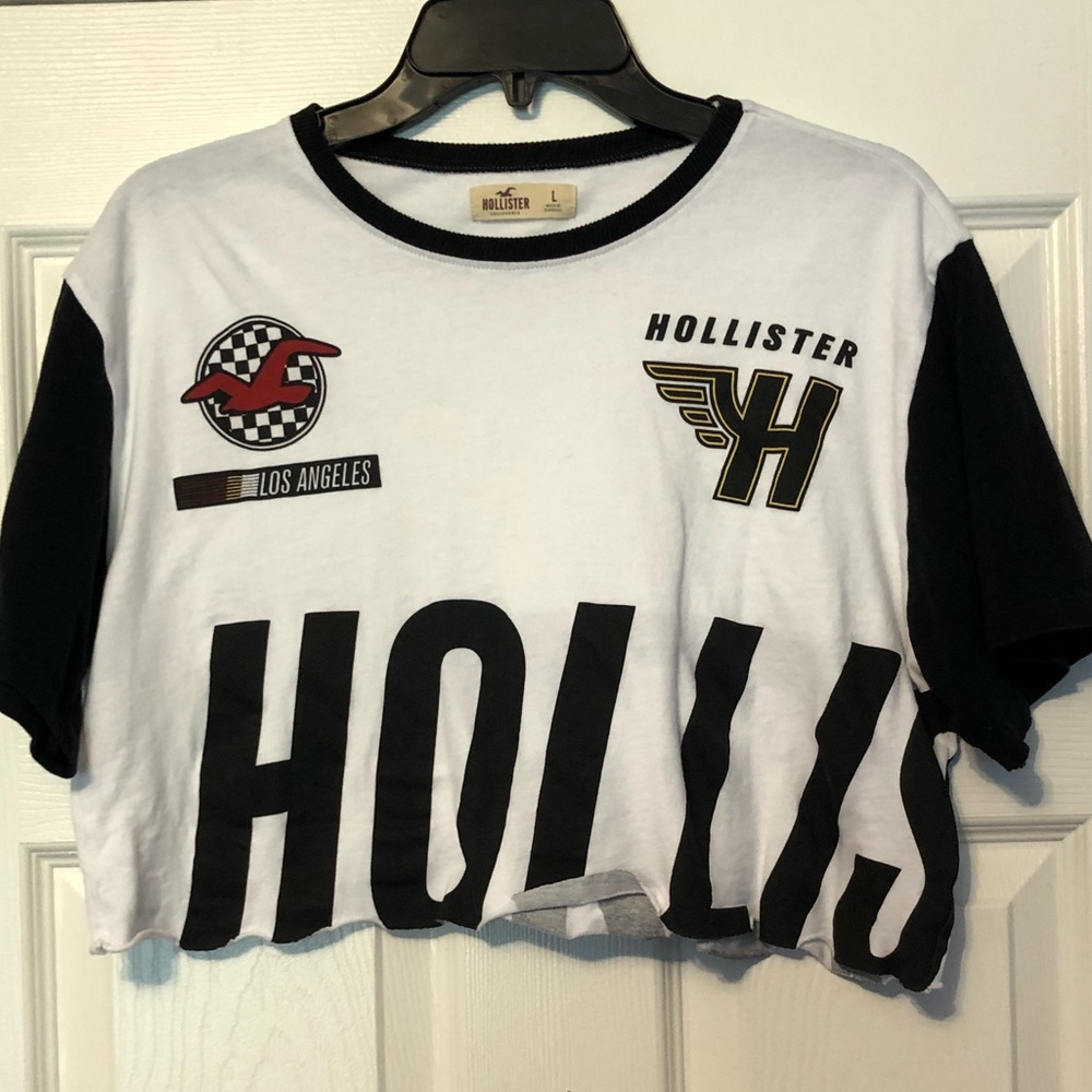 Racing crop top